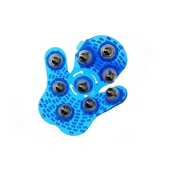 Handmassagehandschuh mit Rollball zur Muskelentspannung und -entspannung