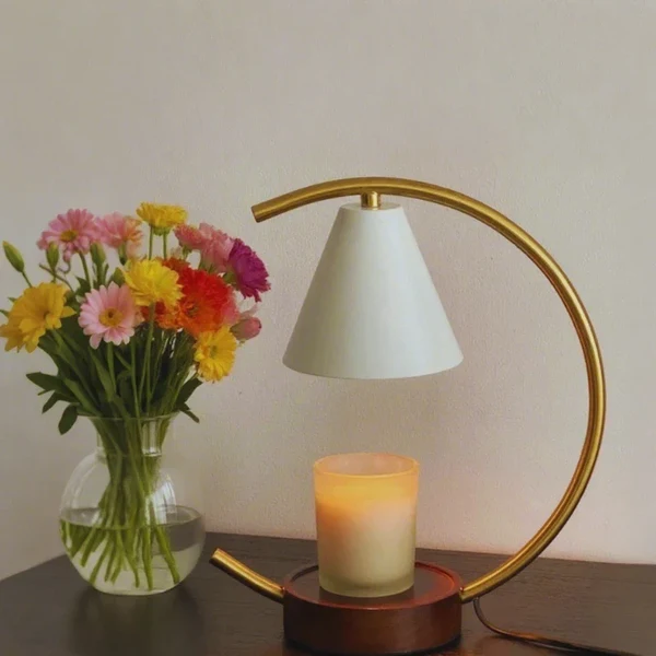 Moon Arc Wax Lampe