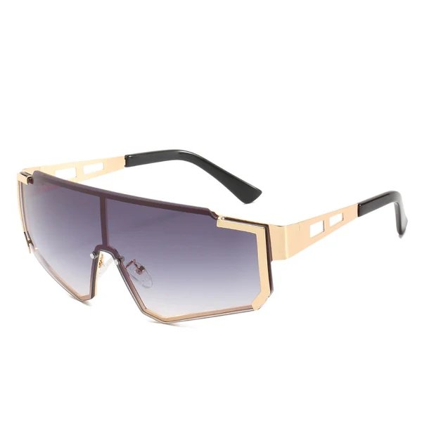 Damen Oversized Sportliche Sonnenbrille mit modernem Rahmen