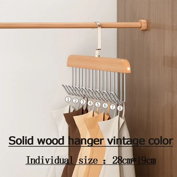 Multi-Hook Platzsparender Kleiderorganisator Regal