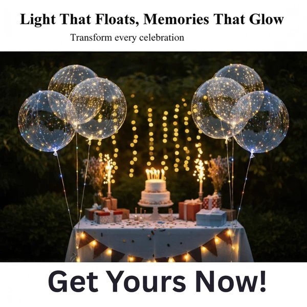 Wiederverwendbare LED-Partyballons für strahlende Feiern