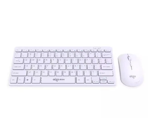 Drahtloses Mini-Tastatur- und optisches Maus-Set Hover Image