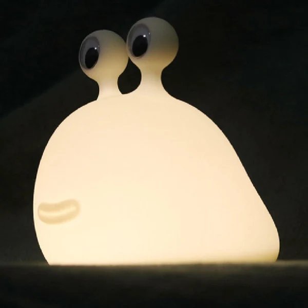 Led Süße Schnecke Touch Nachttischlampe
