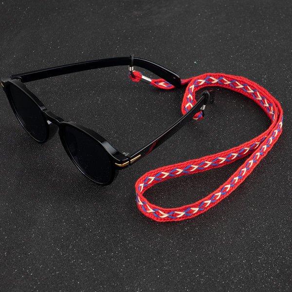 Haltbarer geflochtener Brillenband