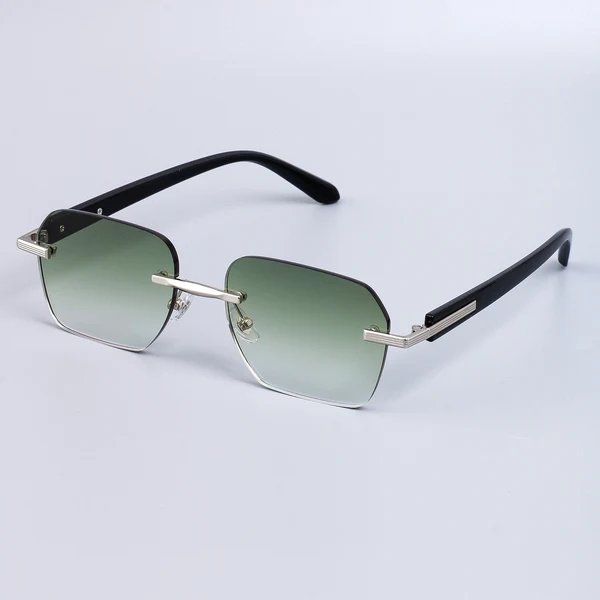Damen modische Sonnenbrille mit elegantem Metallrahmen und robusten Gläsern