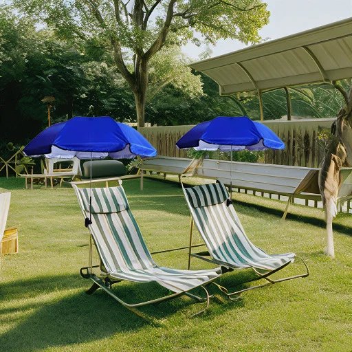 Damen Verstellbarer Strand-Sonnenschutzschirm mit Bodenverankerung