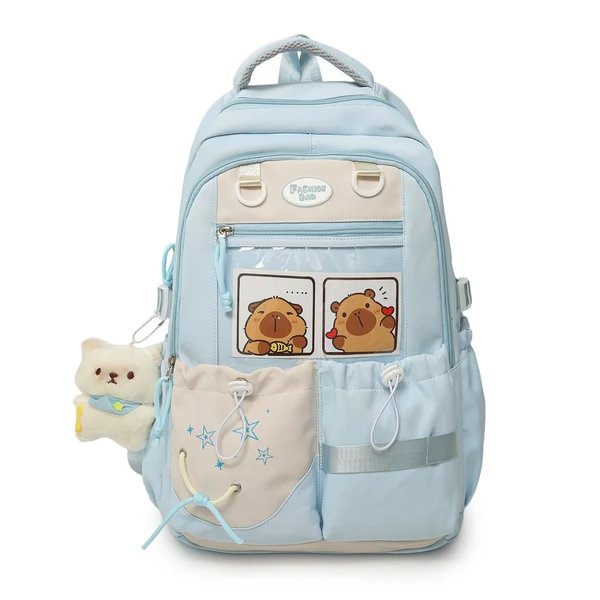 Cartoon-Charakter Druck Schulrucksack