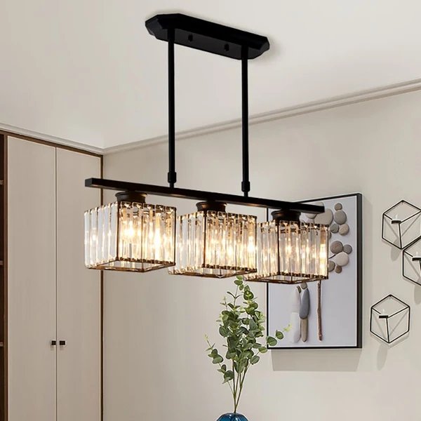 Nordic Multi-Head Glass Island Pendelleuchte
