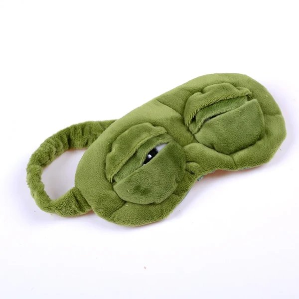 3D Sleepy Frog Schlafmaske Hover Image