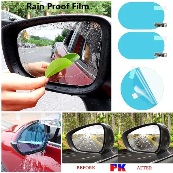2 Stück Regenfeste Autospiegelaufkleber Hover Image