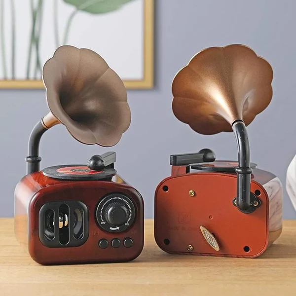 Retro Phonograph Musikbox Hover Image