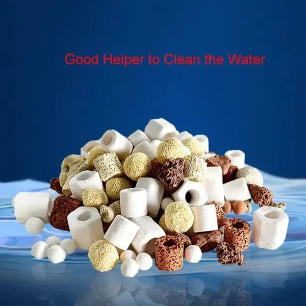100g 250g 500g Mehr Als 10 Arten Aquarium Bio Bälle Biochemische Ball Filter Medien für Aquarium Filter Zubehör für Fischtank