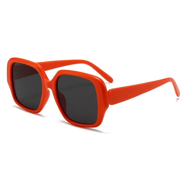 Damen modische quadratische Sonnenbrille mit breitem Rahmen