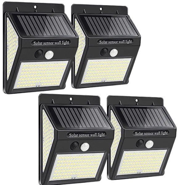 Bewegungsmelder Solar Powered 100 LED Lichter