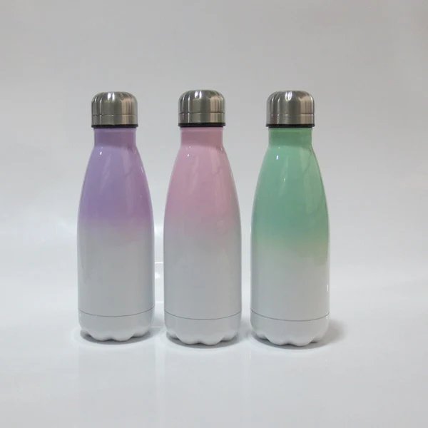 Damen Edelstahl Isolierflasche mit innovativer Grip-Oberfläche