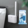 Wandmontiertes Reinigungswerkzeug für das Badezimmer