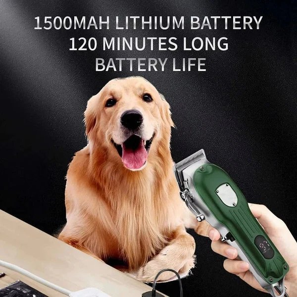 Professioneller, wiederaufladbarer Hundehaartrimmer Hover Image