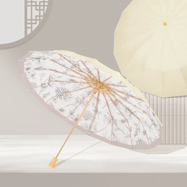 Damen dekorativer Sonnenschutzschirm mit verspieltem Tierdesign Hover Image