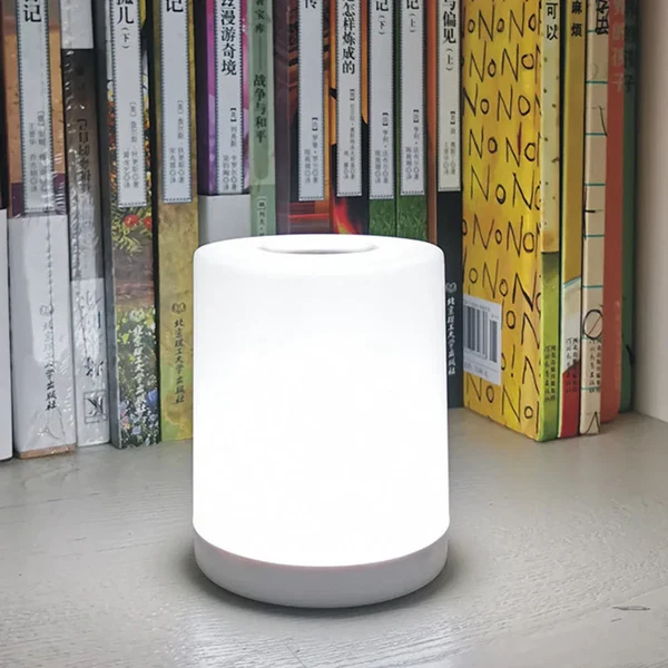 Berührungslose wiederaufladbare Tischlampe | Dimmbare LED-Tischlampe mit USB-Anschluss Hover Image