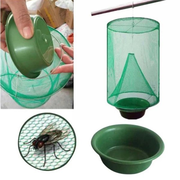 Wiederverwendbares Aufhängekäfignetz-Fliegenfalle Hover Image