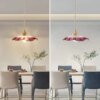 Hängelampe mit Blumenmotiv – Warmes Licht & stilvolles Design | Für Ihr Zuhause