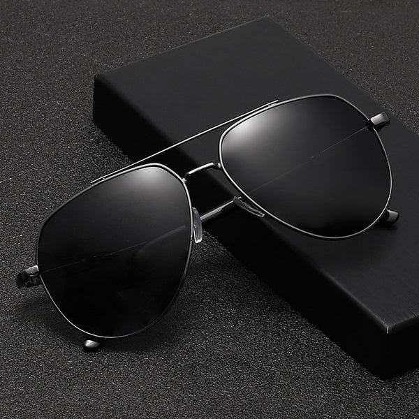 Herren elegante Piloten-Sonnenbrille