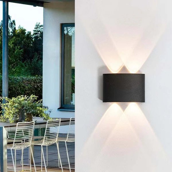 Outdoor wasserdichte Aluminium LED Wandleuchte