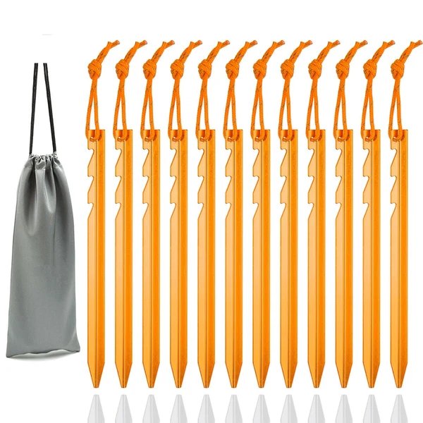 Unisex Aluminium Zeltspitzen Set