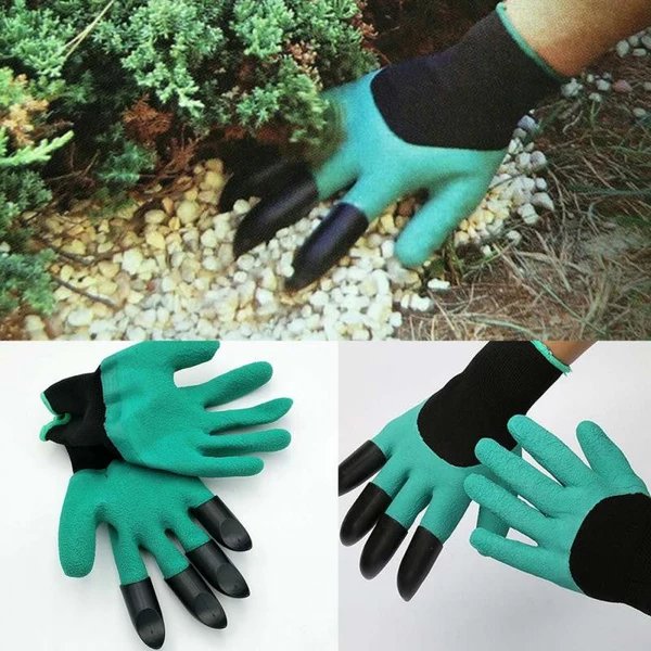 Universelle Gartenhandschuhe mit Krallen zum Graben