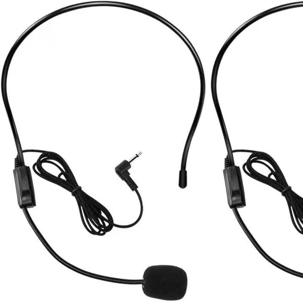 Verstellbares Boom-Mikrofon-Headset Hover Image
