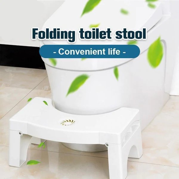 Faltender Multifunktions-Toilettenhocker