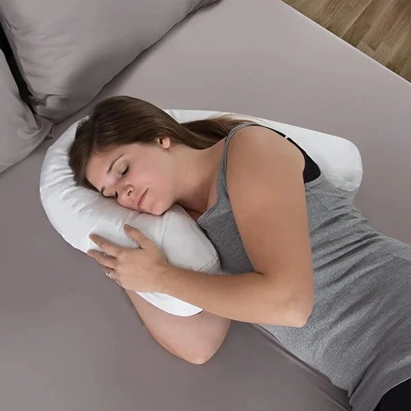 Seitenschläferkissen mit Ohrloch