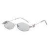 Damen Designer-Sonnenbrille mit elegantem Schmuckrahmen