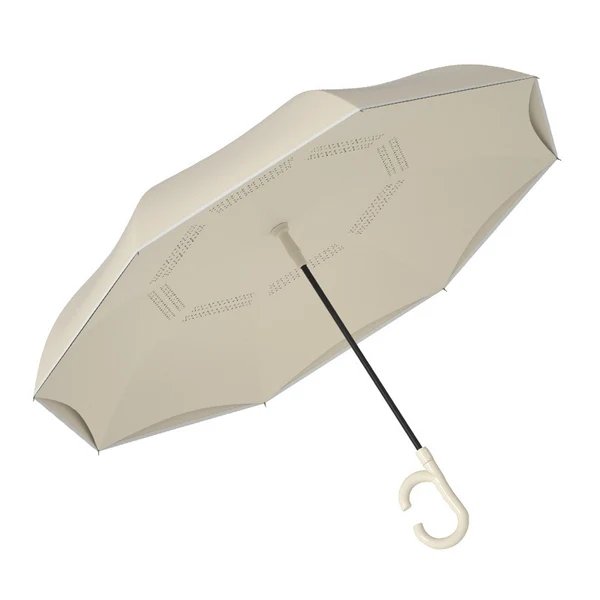 Damen innovativer Mini-Faltschirm mit ergonomischem Handgriff