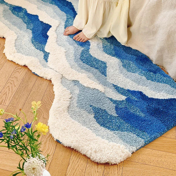 Sea Wave Teppich