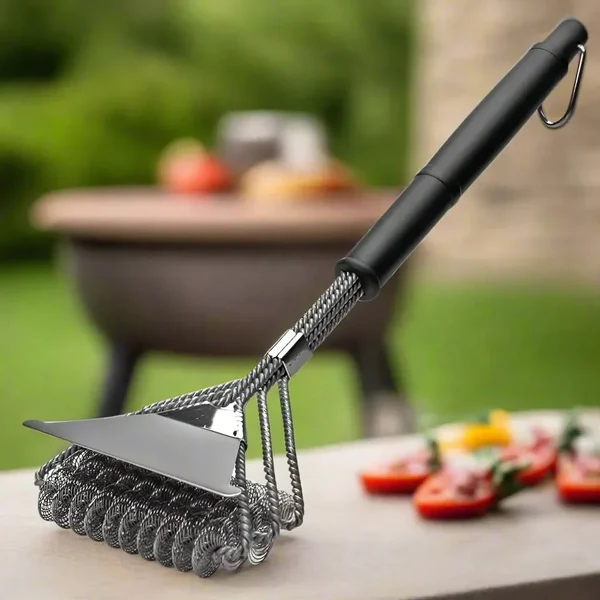 GrillMaster Borstenfreie Bürste – Sicher und effektiv für alle Grillroste