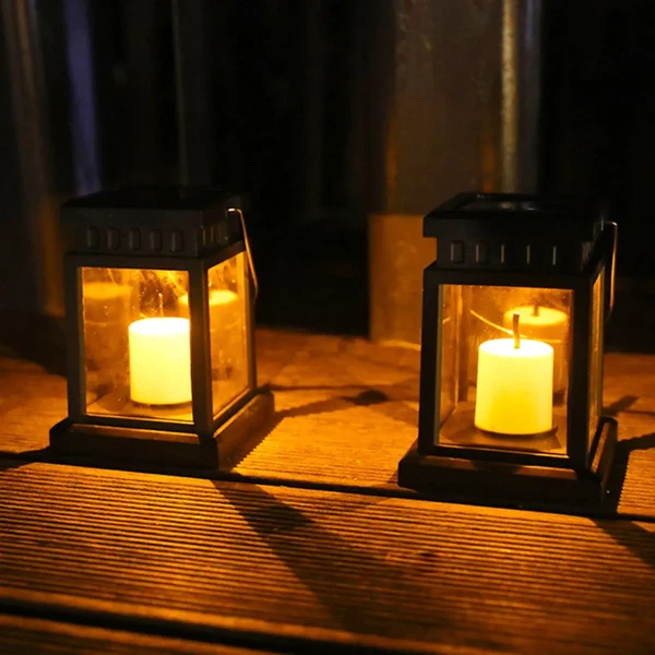 LED Solarlaterne für Garten – Solarleuchten Deko Laterne Outdoor