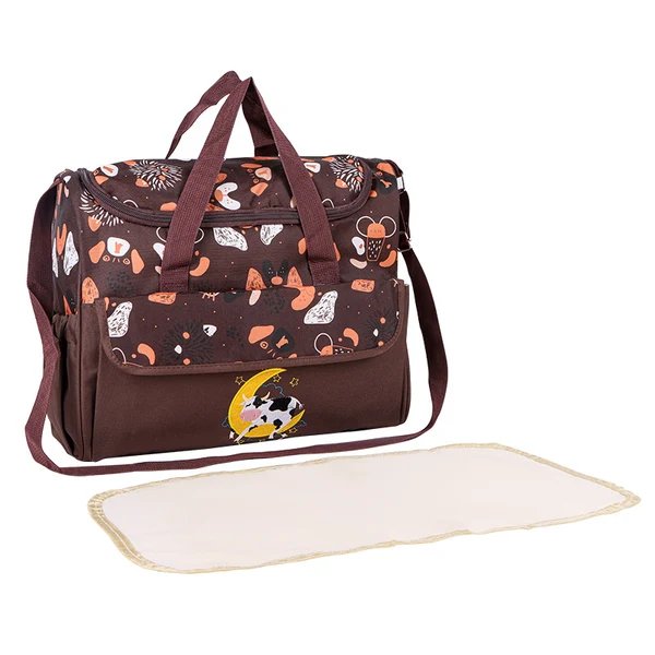 Multifunktionale Wickeltasche mit Integrierter Wickelauflage Hover Image