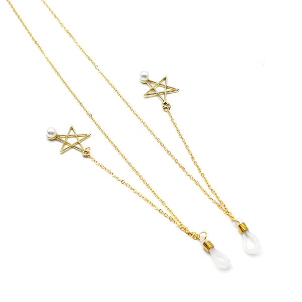 Stern-Motiv Brillenkette