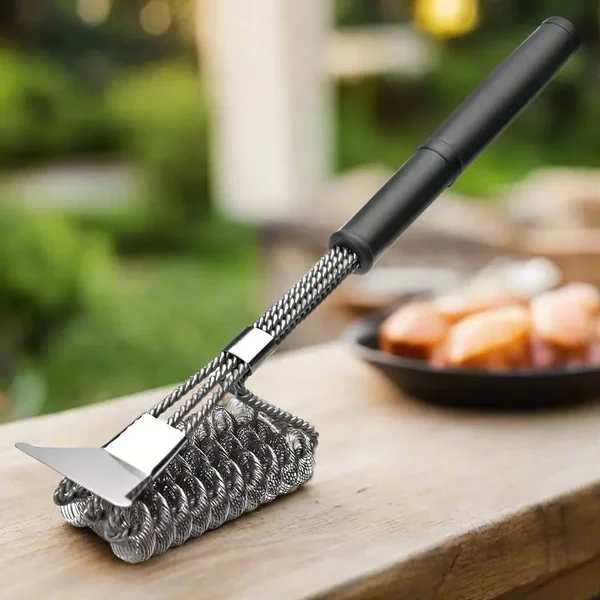 GrillMaster Borstenfreie Bürste – Sicher und effektiv für alle Grillroste Hover Image