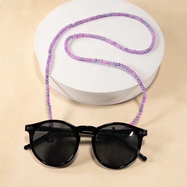 Handgefertigte Perlenbrille Kette