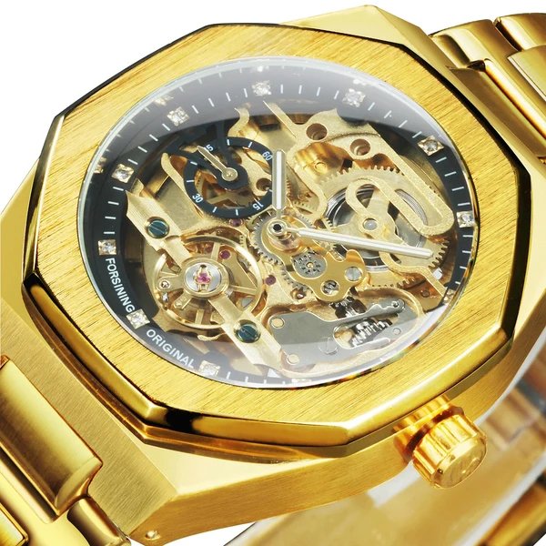 Royale Skeleton Mechanische Herren Uhr