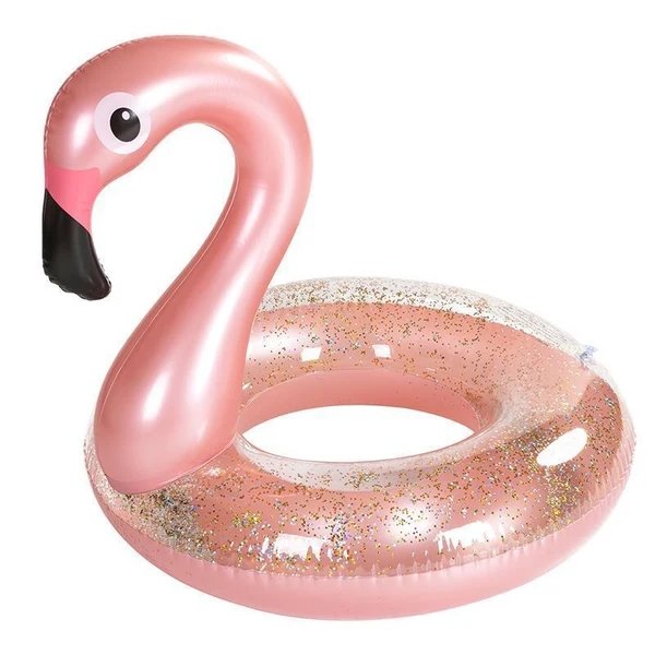 Damen Schwimmring im Flamingo-Design Hover Image