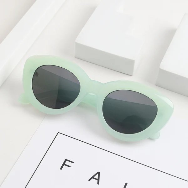 Damen Cat-Eye Sonnenbrille mit modischem Kunststoffrahmen