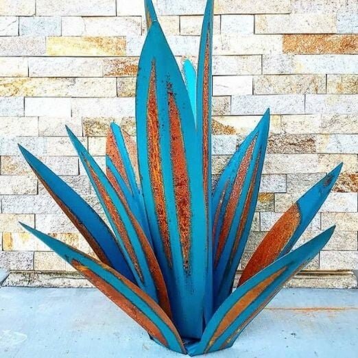 Anti-Rost Metall Tequila Agave Pflanze Hover Image