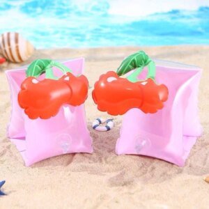 Unisex Schwimmflügel mit Flamingo-Design