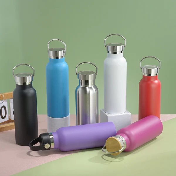 Unisex Edelstahl Wasserflasche