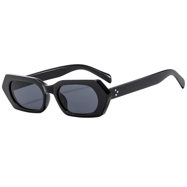 Damen modische Sonnenbrille mit stylish geometrischem Design