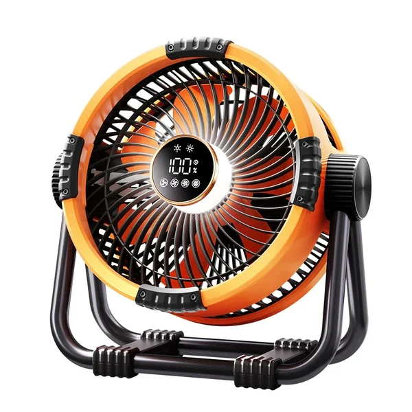Campingventilator mit 20000mAh Akku, LED-Licht und Fernbedienung – WindMate