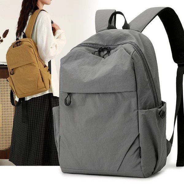 Alltagsrucksack mit Elastischen Seitentaschen
